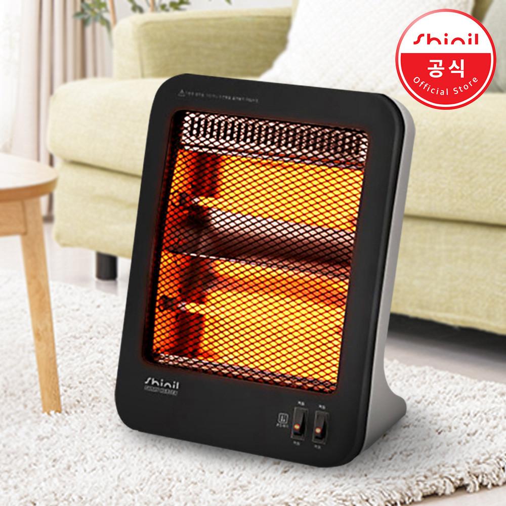 신일 가정용 미니히터 전기난로 사무실 발난로 전기스토브 SEH-200YW