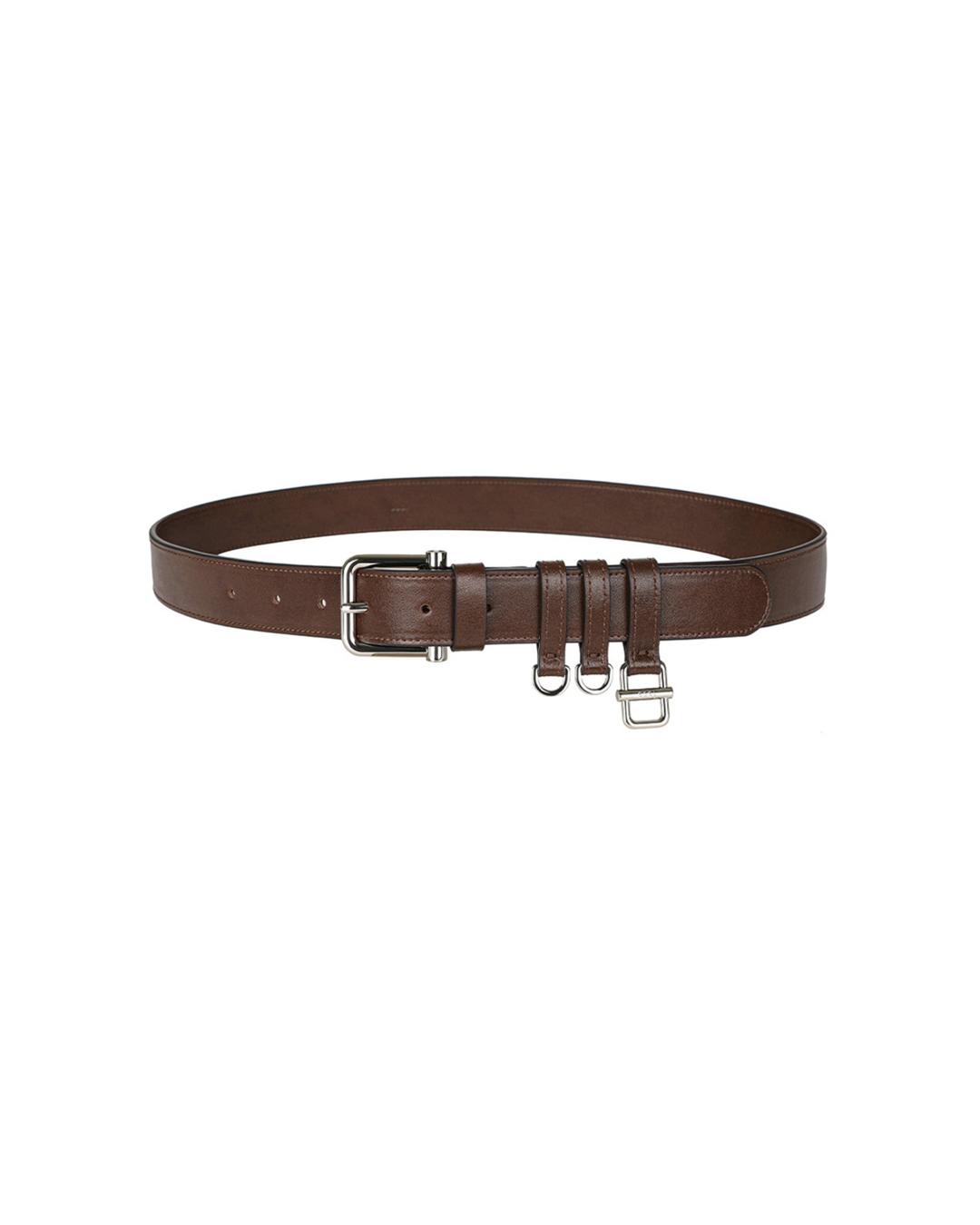 RING BELT [BROWN]