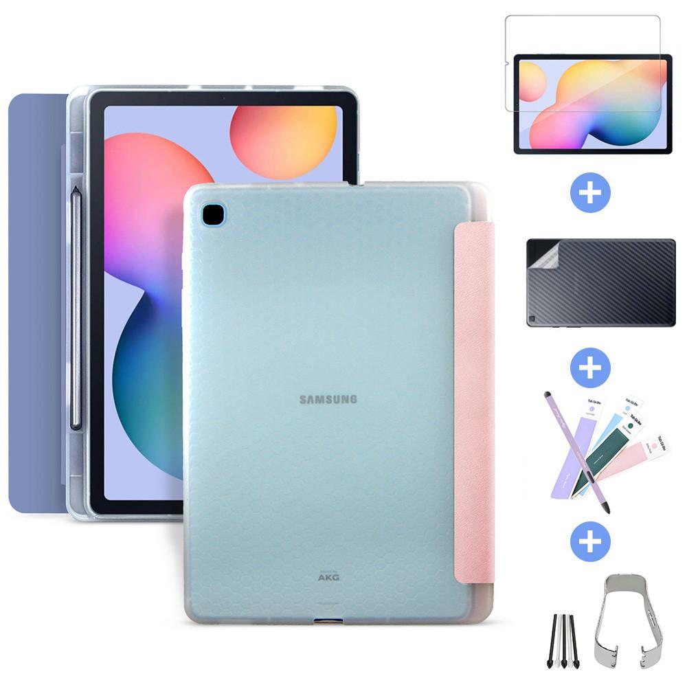 갤럭시탭 S6라이트 TPU펜수납 북커버 케이스 P610 P615 lite