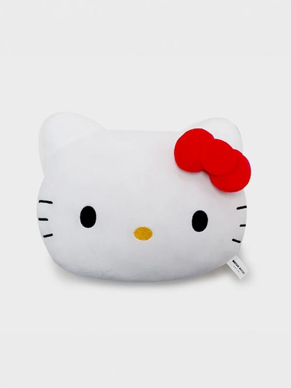헬로키티 얼굴 쿠션 인형