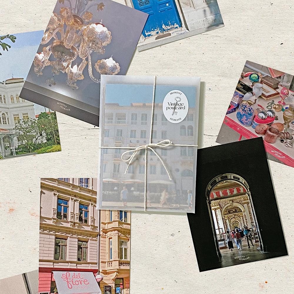 [모멘트스토리지] Vintage photo postcard SET