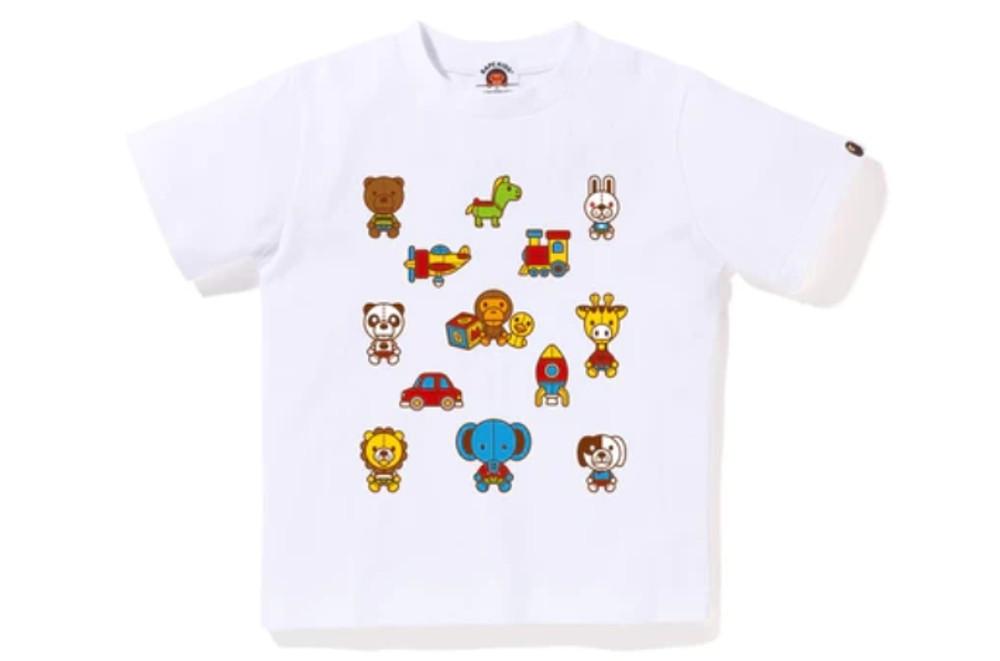 [베이프정품] 키즈 반팔티 베이비 마일로 토이 박스 티 BAPE BABY MILO TOY BOX TEE
