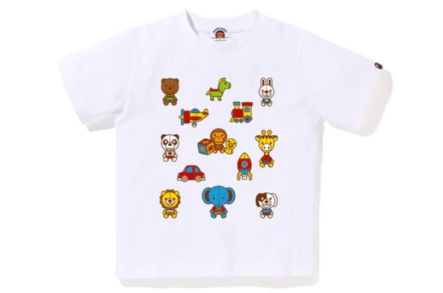 [베이프정품] 키즈 반팔티 베이비 마일로 토이 박스 티 BAPE BABY MILO TOY BOX TEE