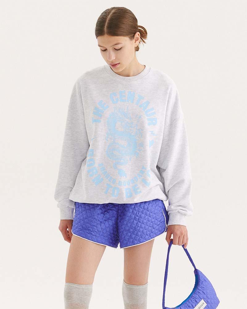 MY DRAGON  SWEATSHIRT_SKYBLUE - THE CENTAUR