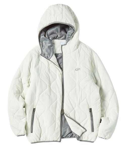 컴포터 라이트 퀼팅 자켓 오프 화이트