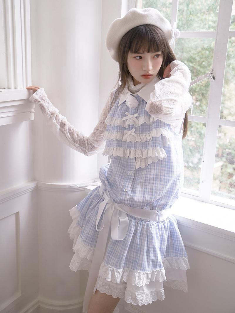 Angel Heart Lace Turtleneck Top