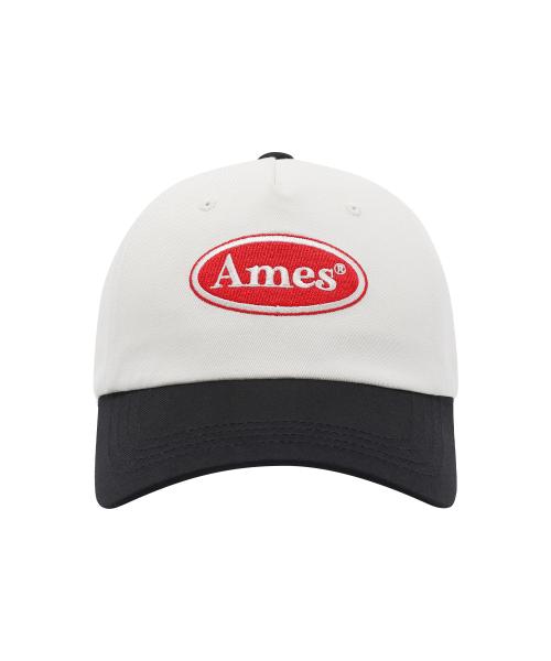 SYMBOL LOGO TWOTONE BALL CAP CREAM