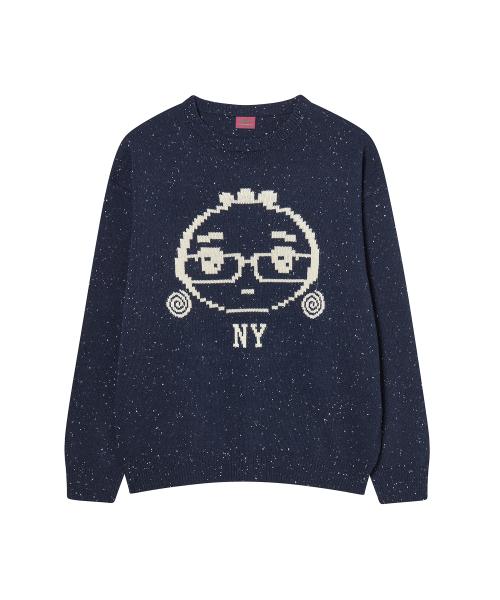 NYGD TWINKLE KNIT NAVY
