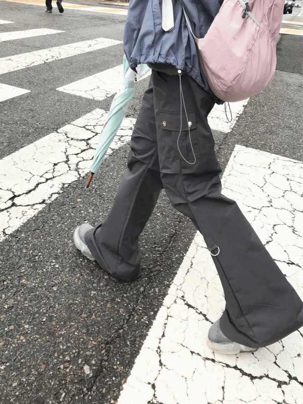 D ring bootcut pt (3color)