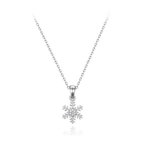 화이트 눈꽃 목걸이 ELBRNN220