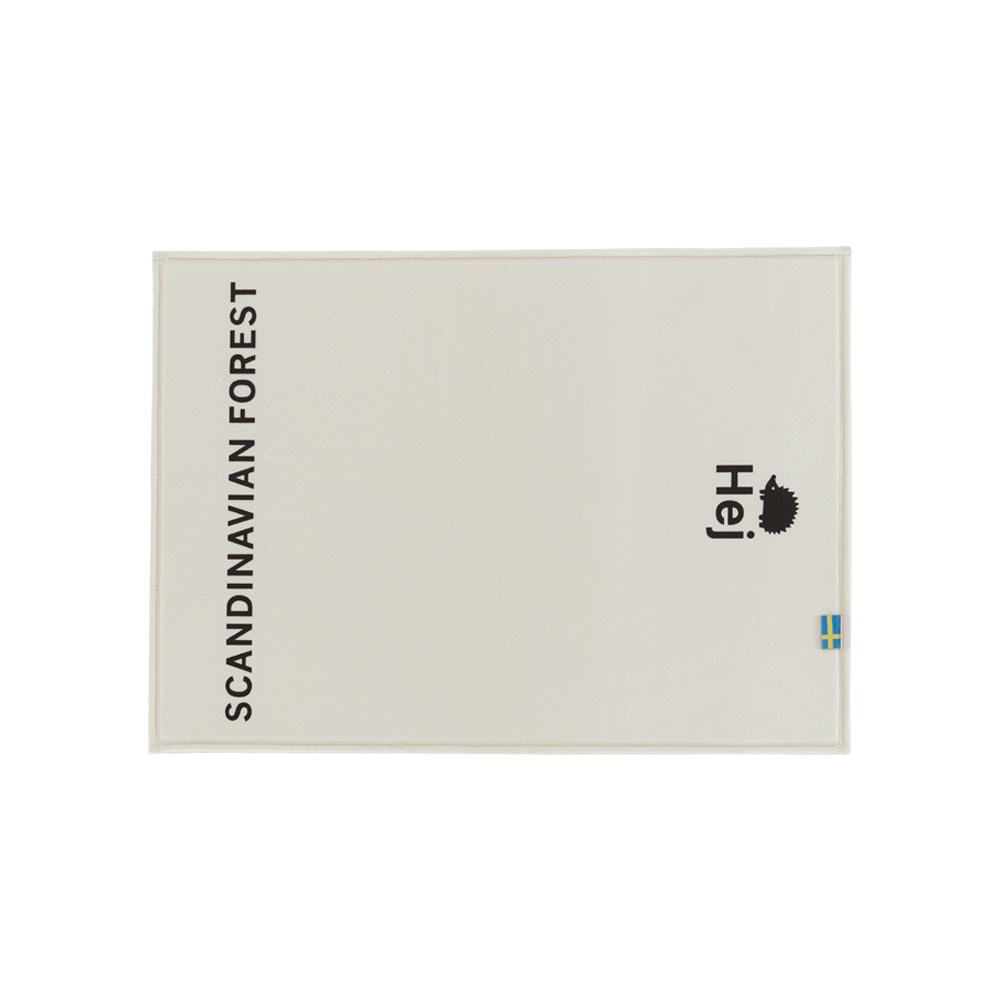 극세사 SCANDINAVIAN FOREST 발매트 아이보리