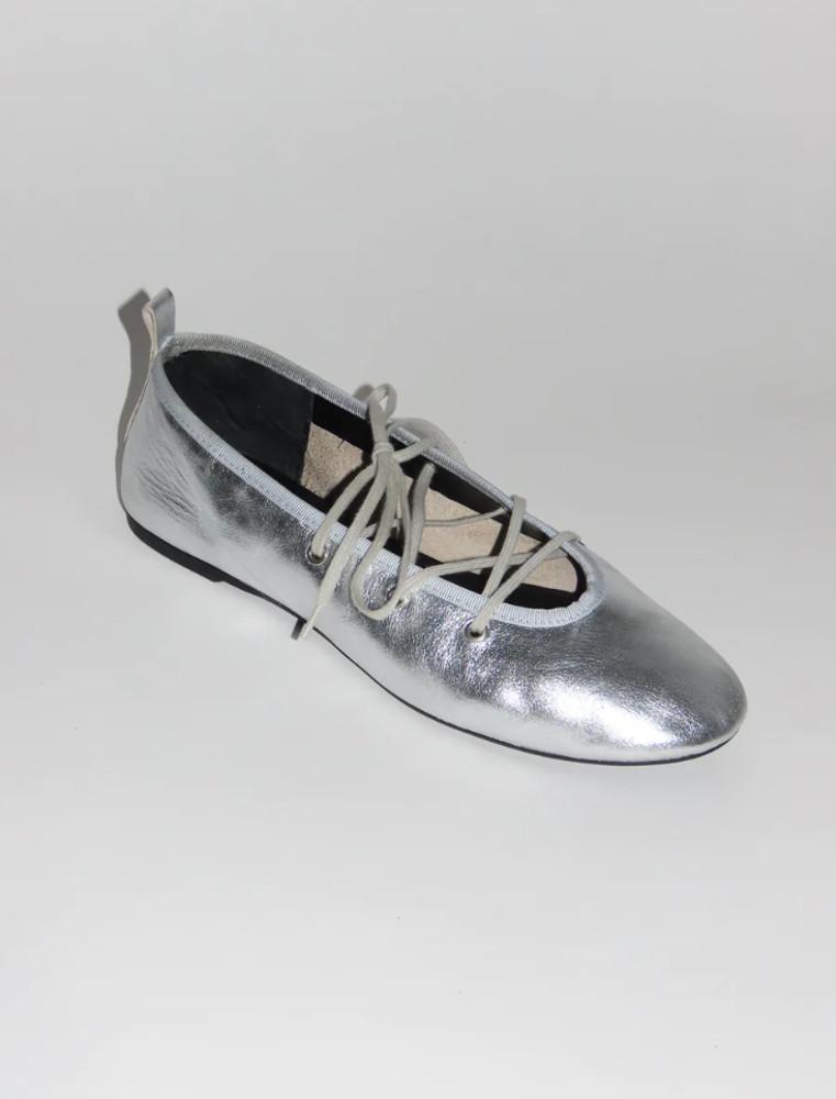 팔로마울 Paloma wool 실버 피나 발레리나 슈즈 Pina Ballerina Shoes / SILVER