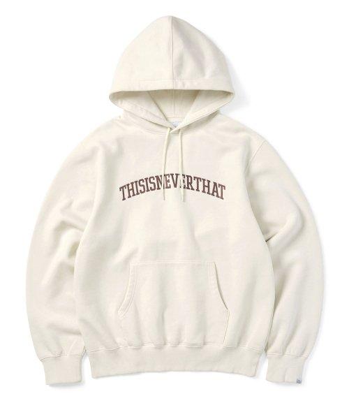 Arch-Logo Hoodie Natural