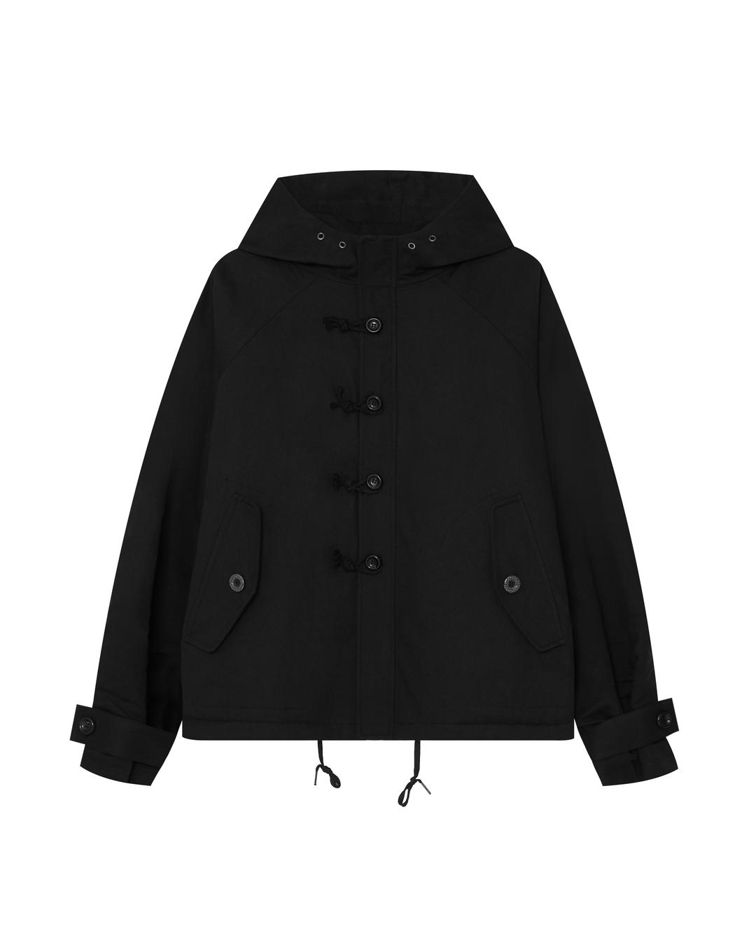 [2ND REORDER] SNUG MILITARY HOODIE JACKET [BLACK] _11/21 예약배송