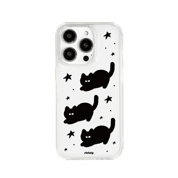 [리리집]블랙맘마 젤하드 케이스