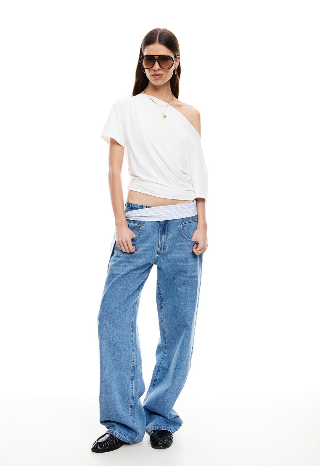 SERENITY JEAN - MID BLUE - XXS / MID BLUE