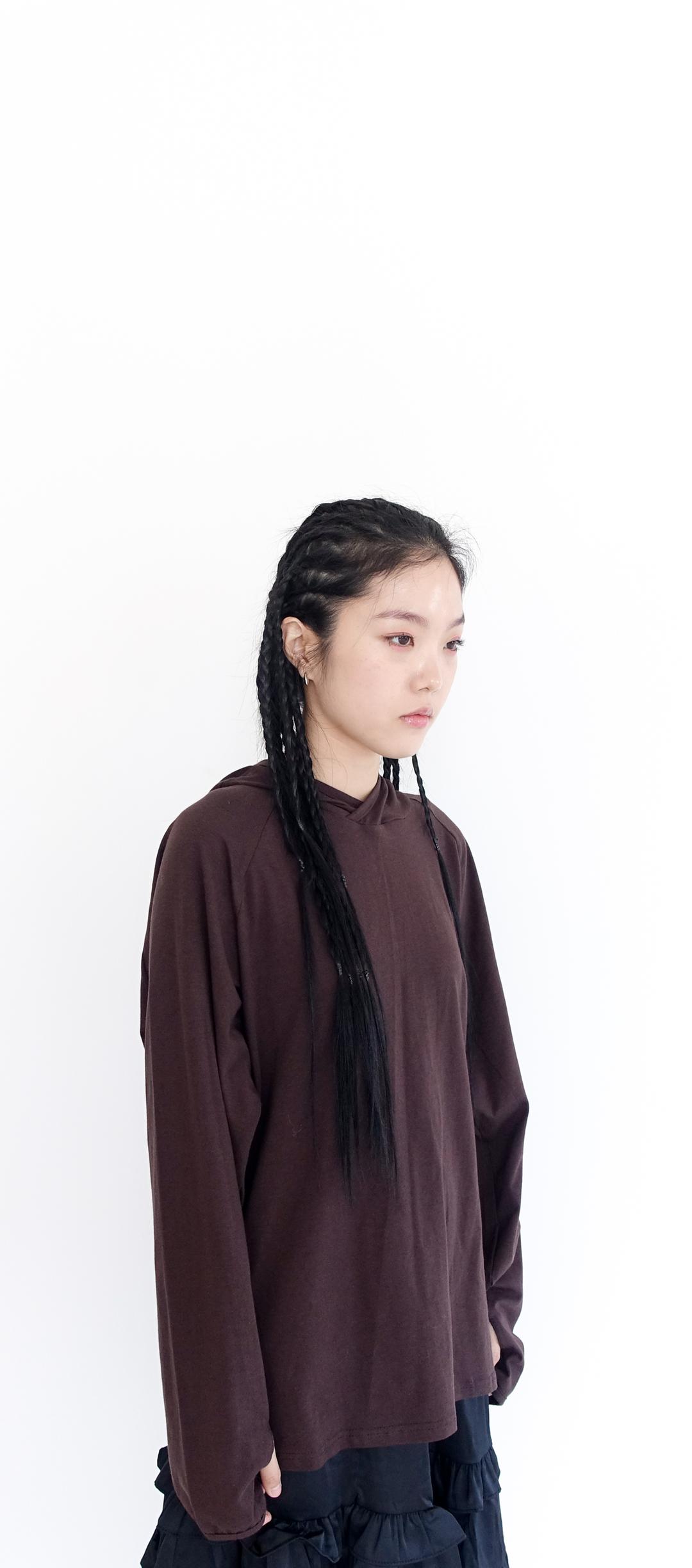 loose layered hoodie