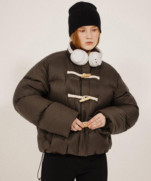 (우먼) RDS 더플 숏 다운_브라운