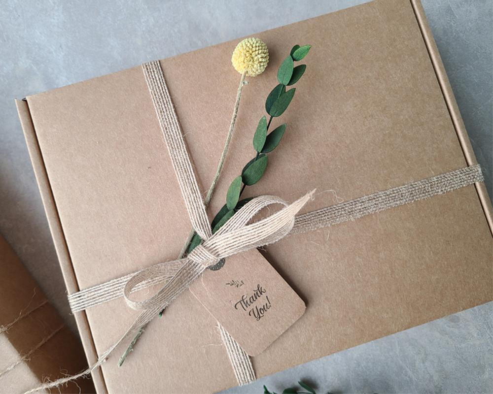 크라프트 선물박스  기업포장상자 큰선물 답례품기프트 중상자260X200X70