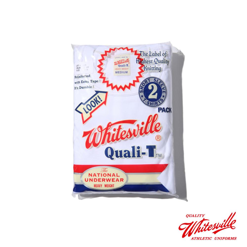 (RESTOCK) 화이츠빌 WHITESVILLE 2-PACK T-SHIRT (White)