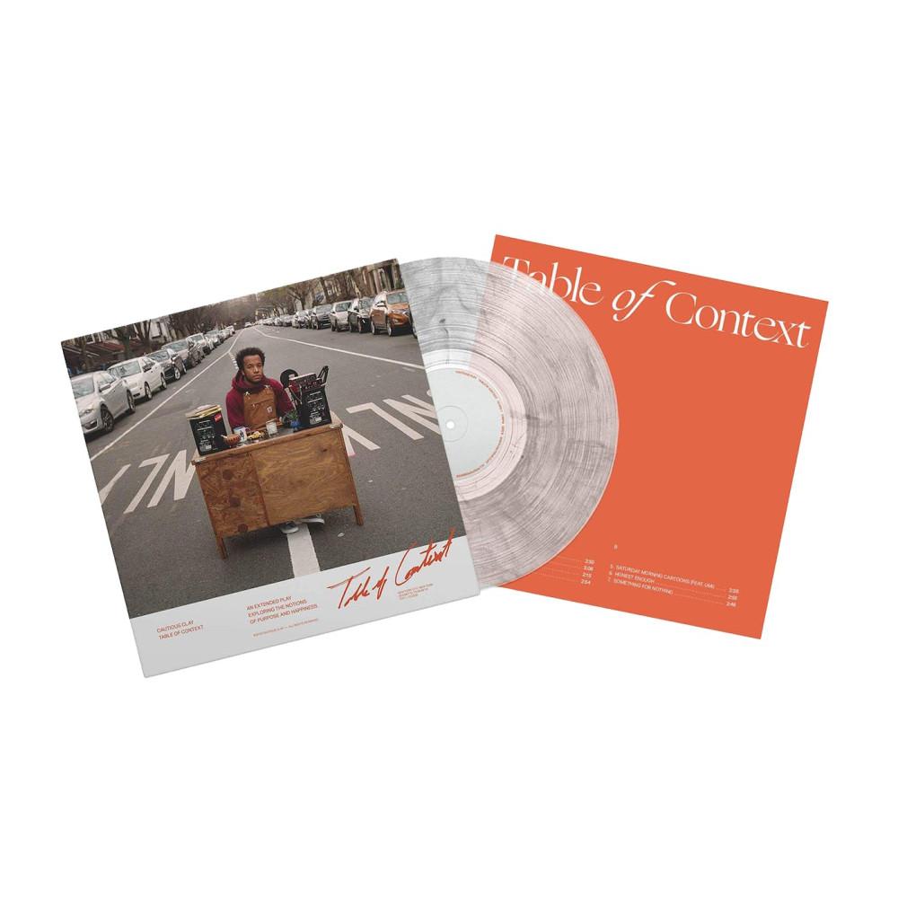 Cautious Clay - Table Of Context (Clear Vinyl, EP) 커셔스 클레이 LP
