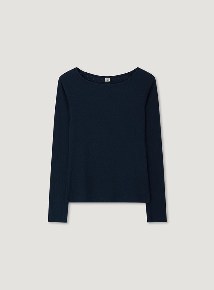 RITO PUNCHING TEE_NAVY