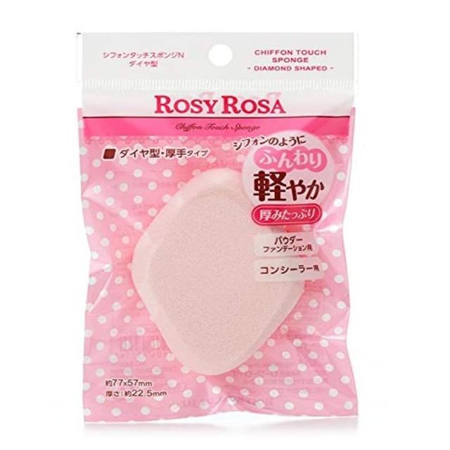 일본 ROSY ROSA 로지로사 시폰 터치 스펀지 다이아모양
