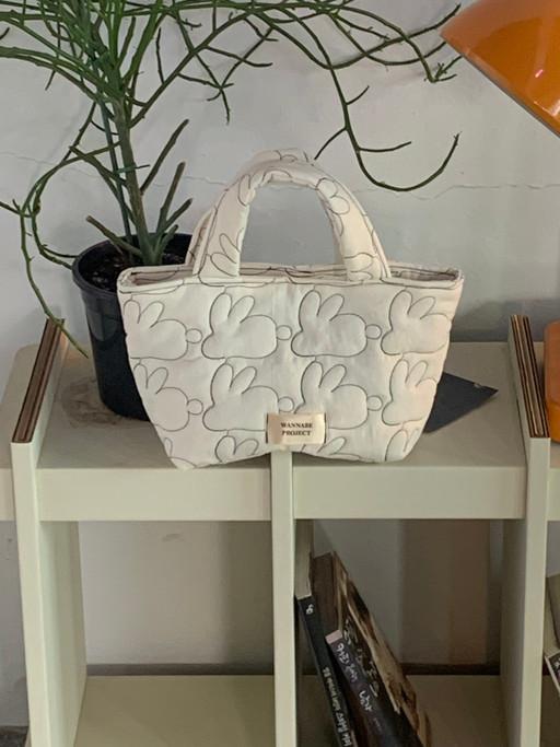 🐰크로스끈,색상 추가🐰토끼누빔백 (S,M,L)