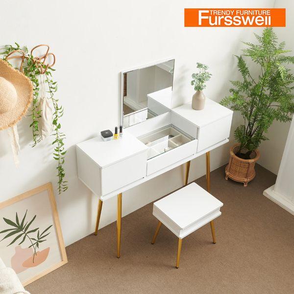 도브 1200 입식화장대.의자포함(DD_015)