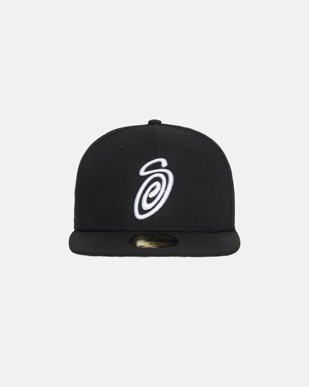 CURLY S 59FIFTY NEW ERA CAP - Black / 7 1/4