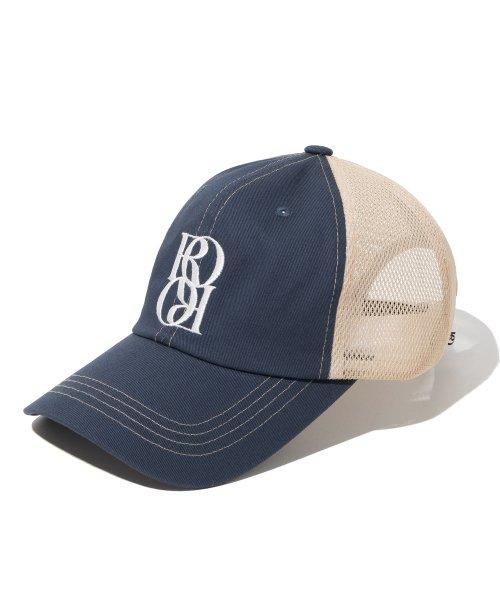 Classic Symbol Trucker Mesh Cap [NAVY]