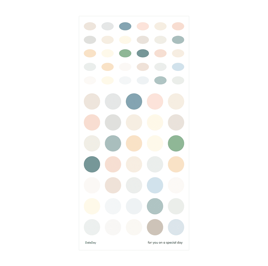 Seal sticker - Round (Mood)