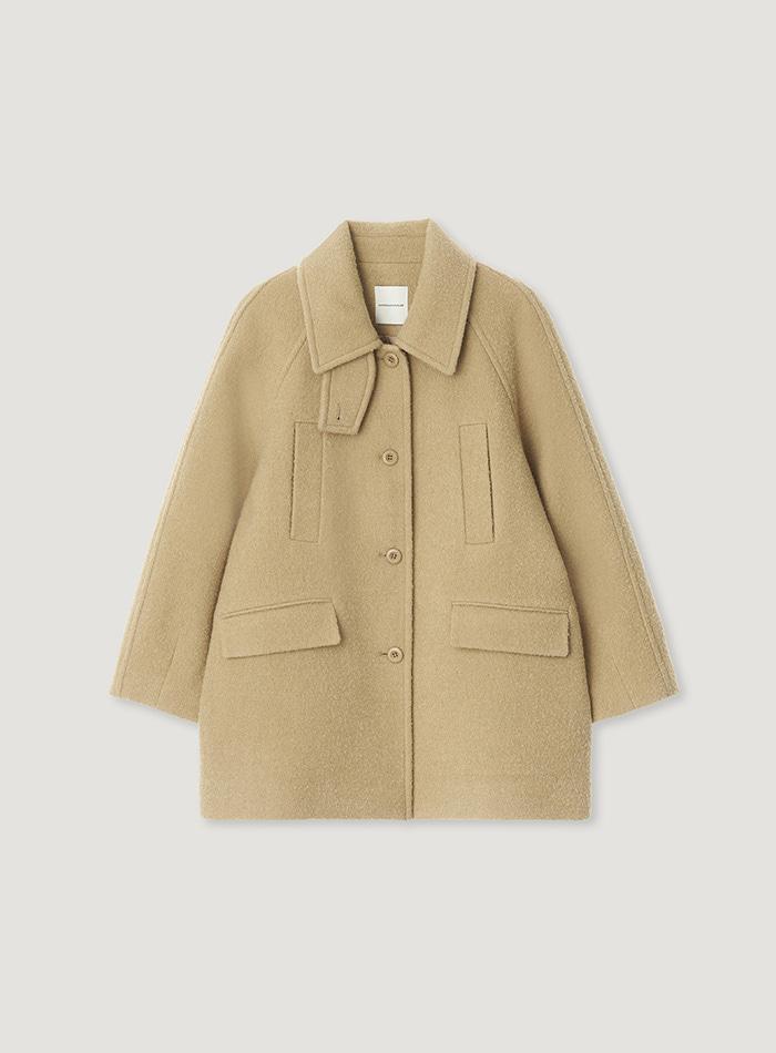 BELLO WOOL COAT_BEIGE