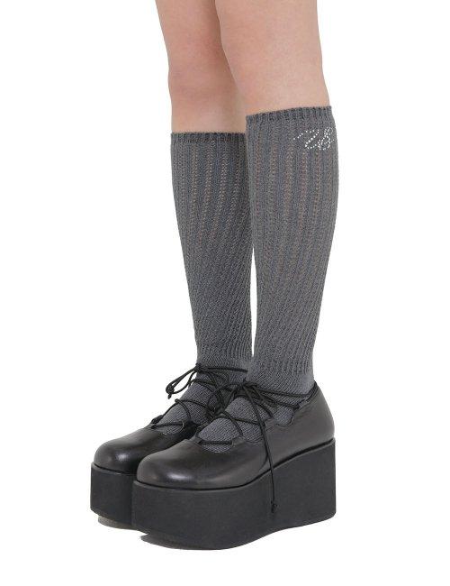 GOLGI SOCKS(CHARCOAL)