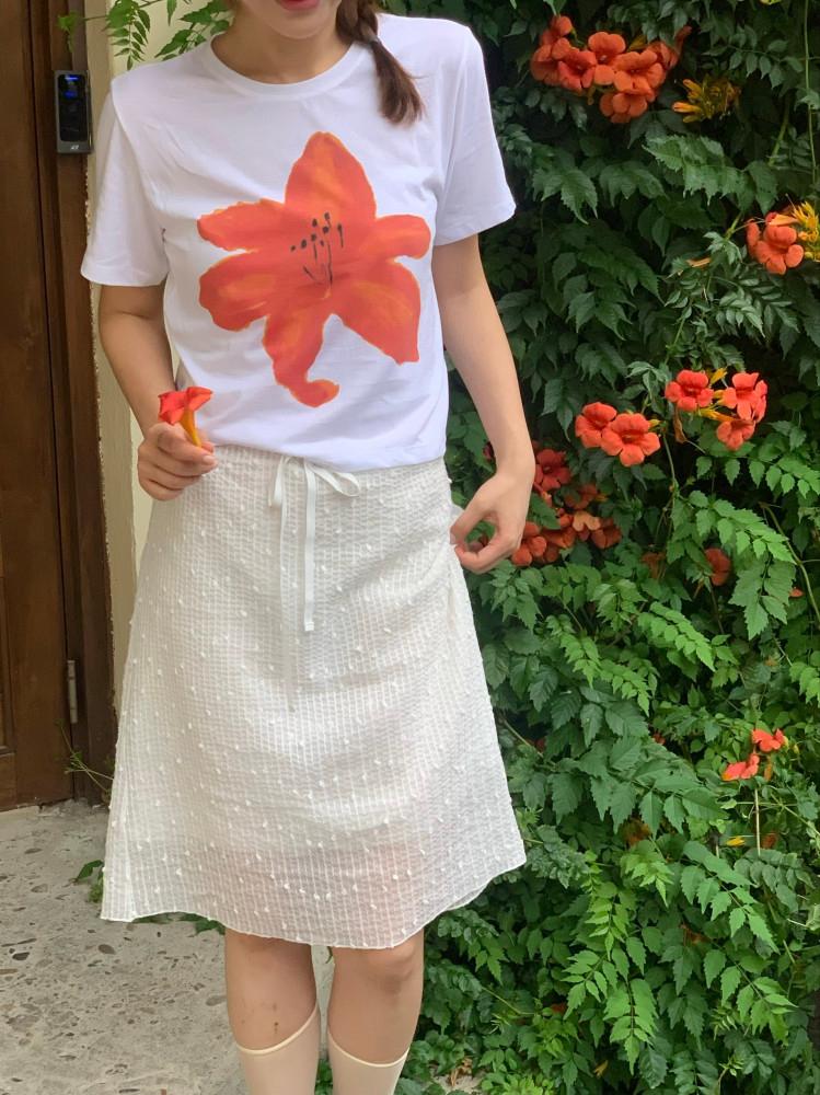 능소화tee  :: 여친룩, 꾸안꾸, 러블리룩, 데일리룩, 데일리