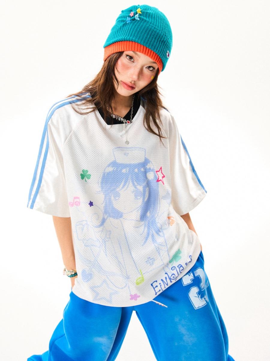 YOUNG STAGE Angel Girl Jersey T-shirt