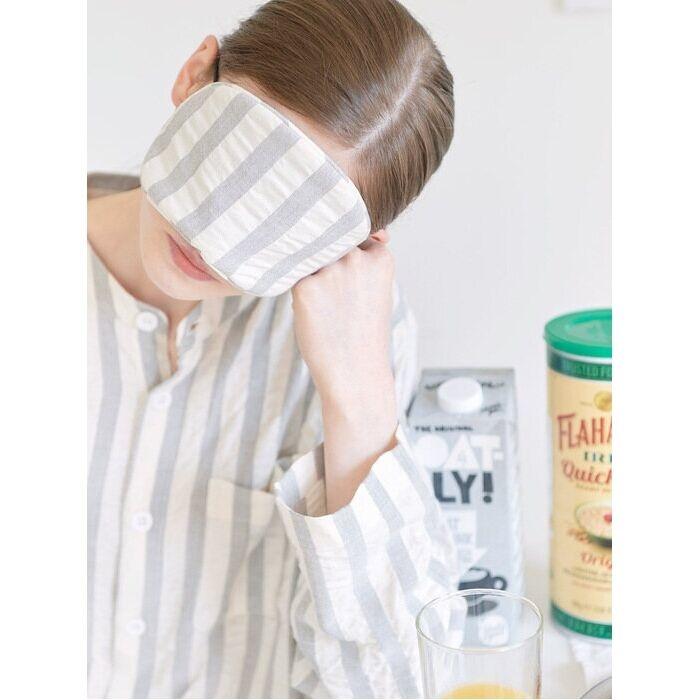 (항균 방취) 엘리스 수면 안대 - 그레이