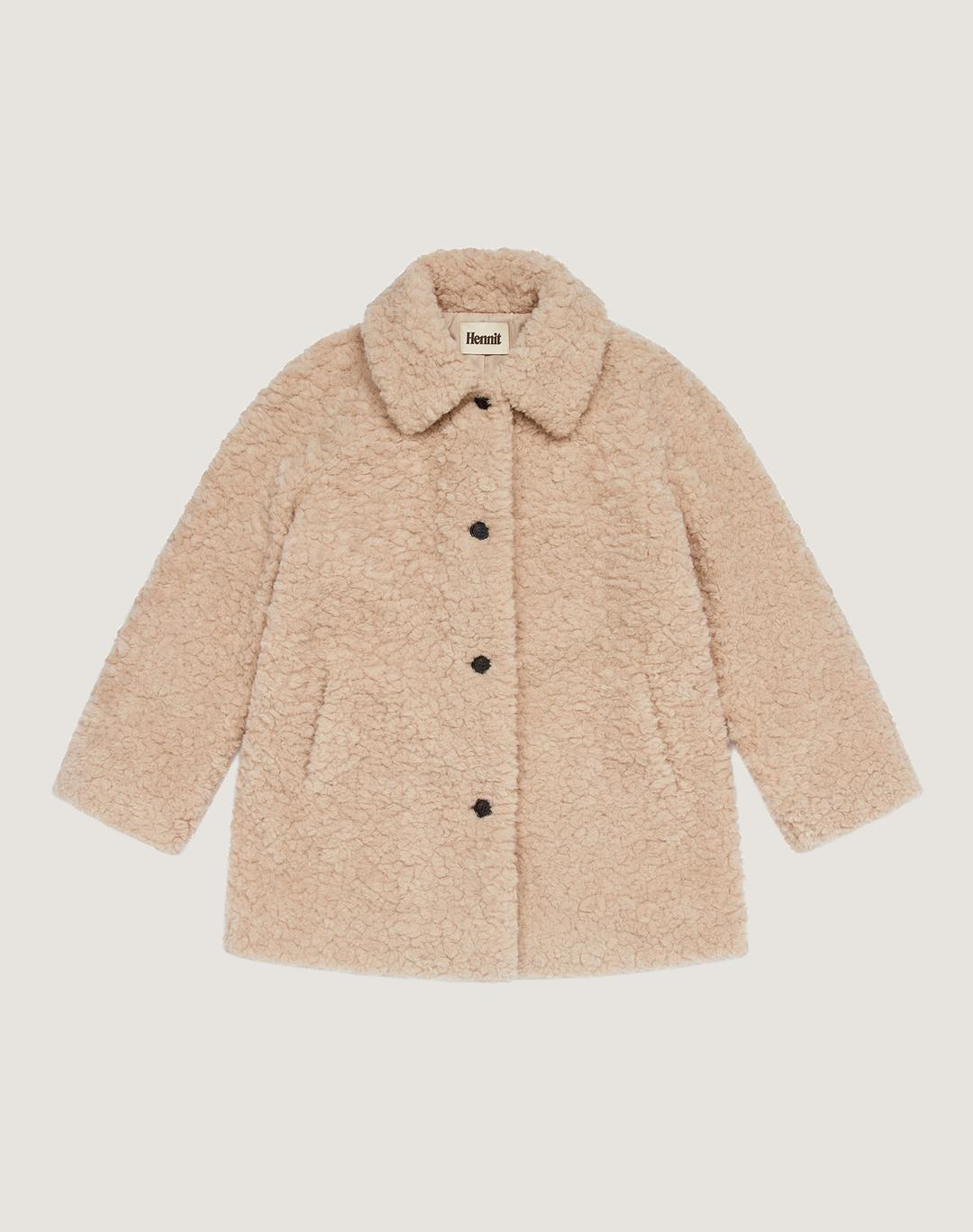 Fur Half Coat (Beige)