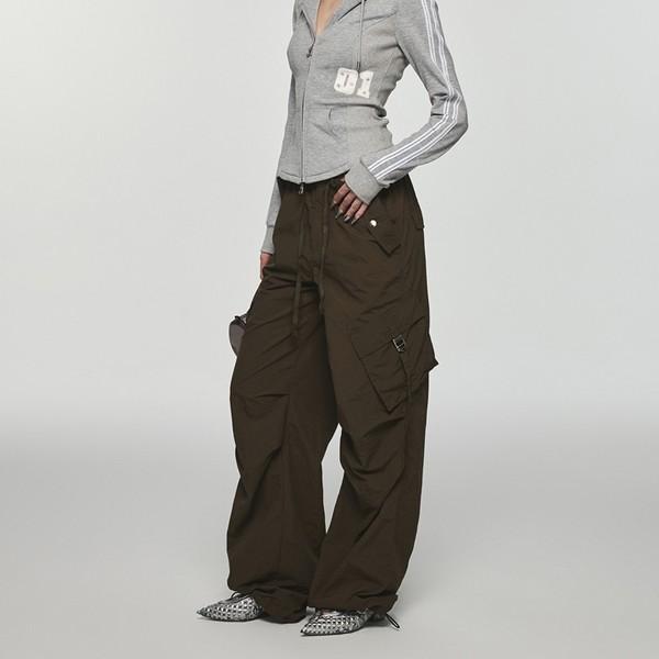 1JINNSTUDIO bootcut banding cargo pants