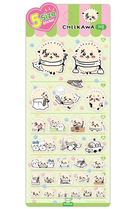 먼작귀 5사이즈 스티커 해달