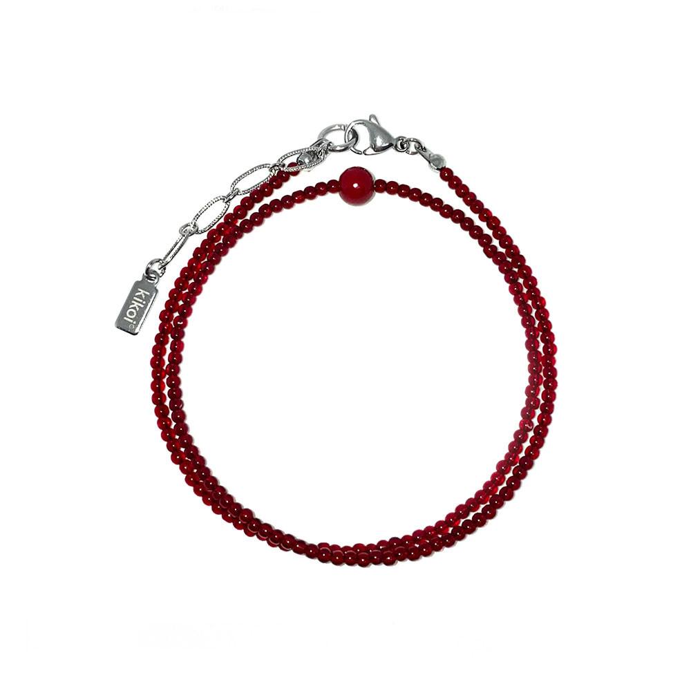 키코이 가넷 초커 네크리스