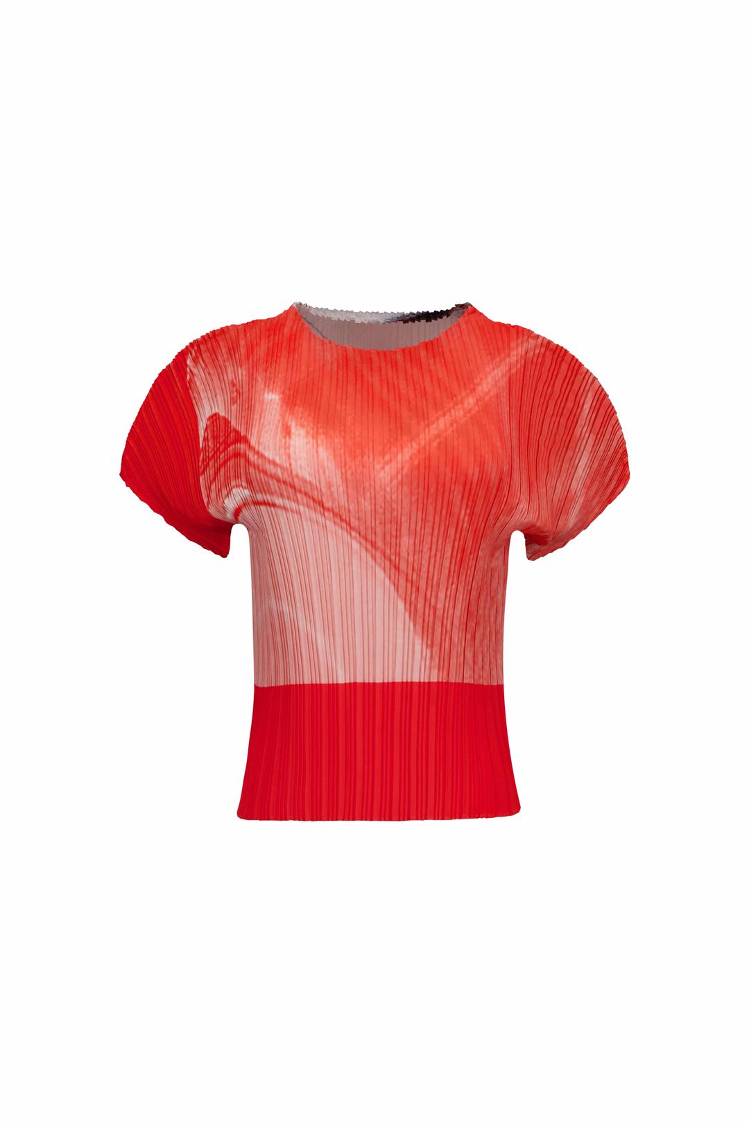 AIRY SHEEN TOP (RED)