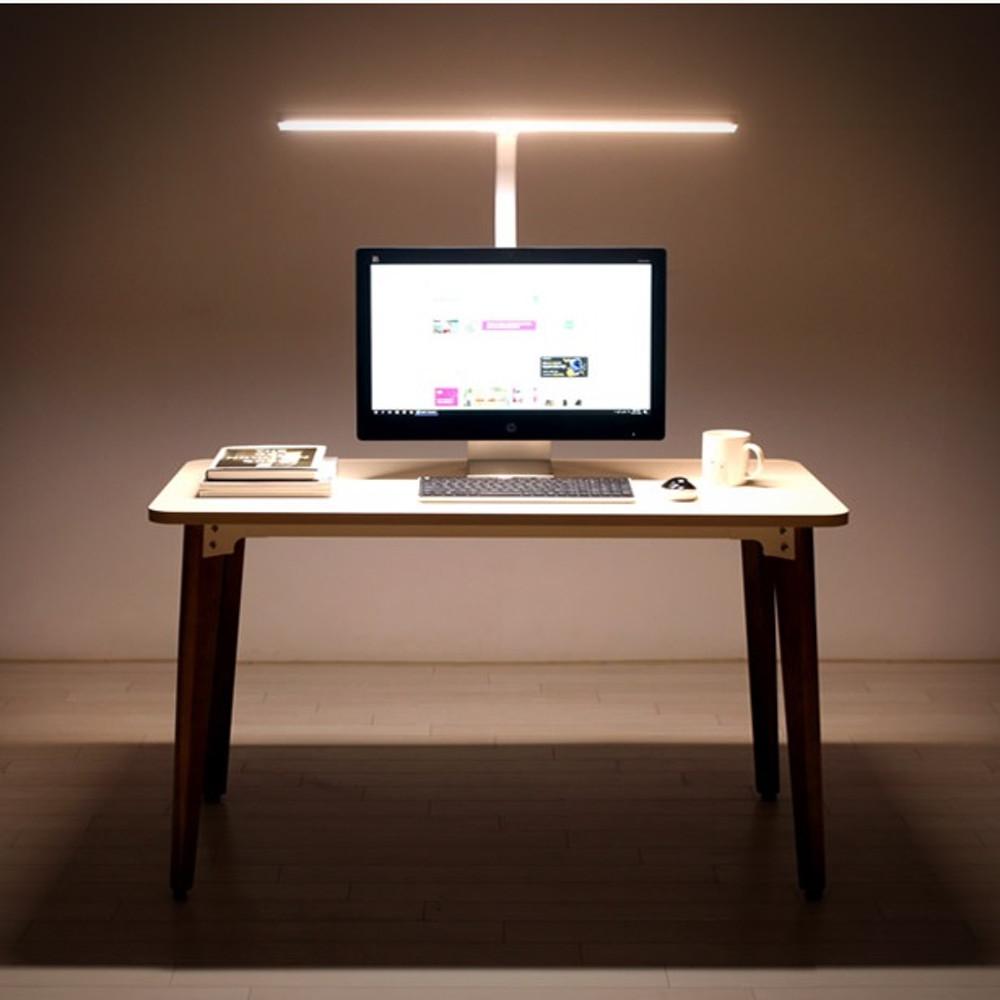 파파 LED 와이드 스탠드 800S(화이트) / 수험생 집중력 향상 / 학습용 사무용 / 시력보호