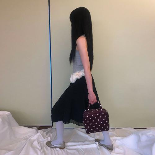 Polka Dot Bag (purple)