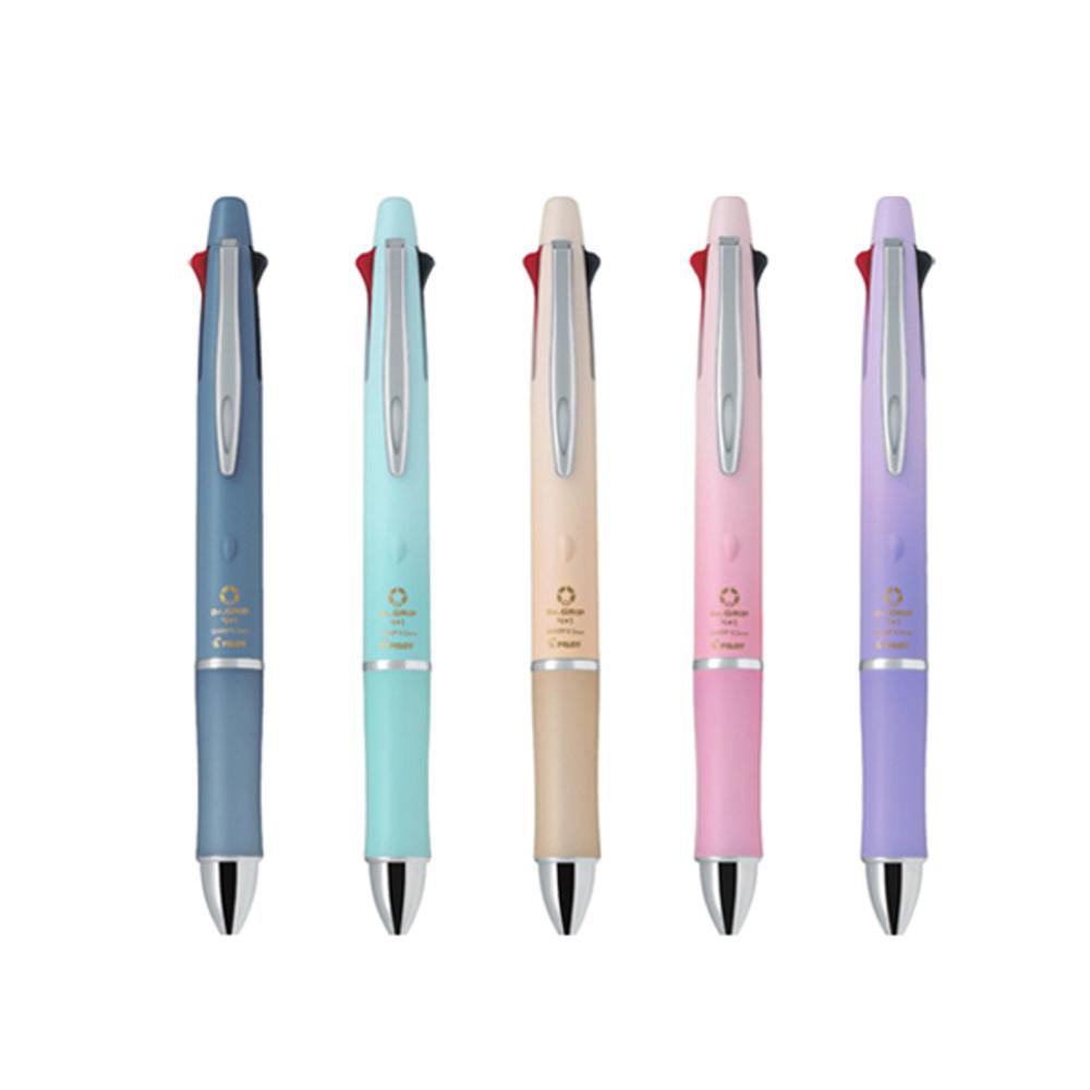 파이롯트 볼펜 닥터그립 멀티펜 4+1 BKHDF-1SMF3[아크로볼펜 0.3mm/샤프 0.3mm]