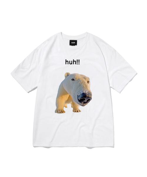HUH!! TEE [WHITE]