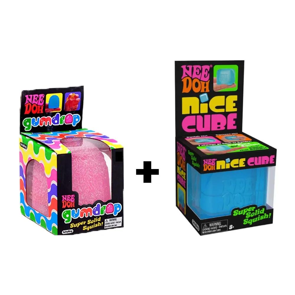 kc인증완료 재고보유  2개세트 로제 스트레스볼 니도 검드롭 나이스 큐브 한세트 왓츠인마이백