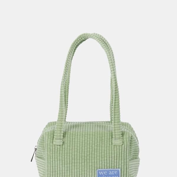 Handy pouch (corduroy avocado)