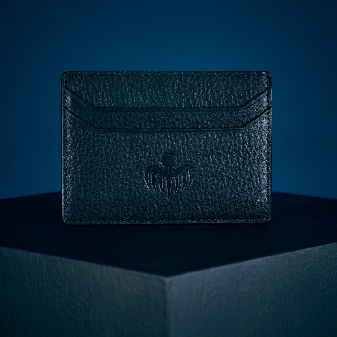 James Bond SPECTRE Symbol Personalised Leather Card Holder