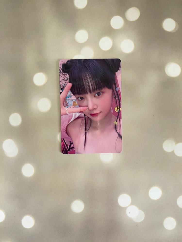 르세라핌 피어리스 홍은채 일본 MD 포카 FEALESS JAPAN 엠디 포토카드